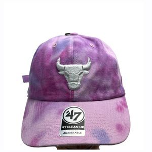 47 Brand Chicago Bulls Tie-Dye Clean Up Cap